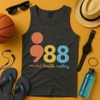 Semicolon 988 Mental Health Matters Tank Top thumb 4