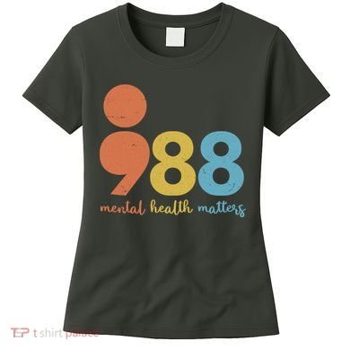 Semicolon 988 Mental Health Matters Women's T-Shirt