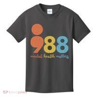 Semicolon 988 Mental Health Matters Kids T-Shirt thumb 0