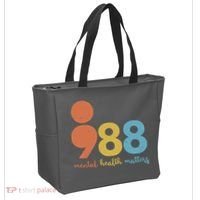 Semicolon 988 Mental Health Matters Tote Bag thumb 2