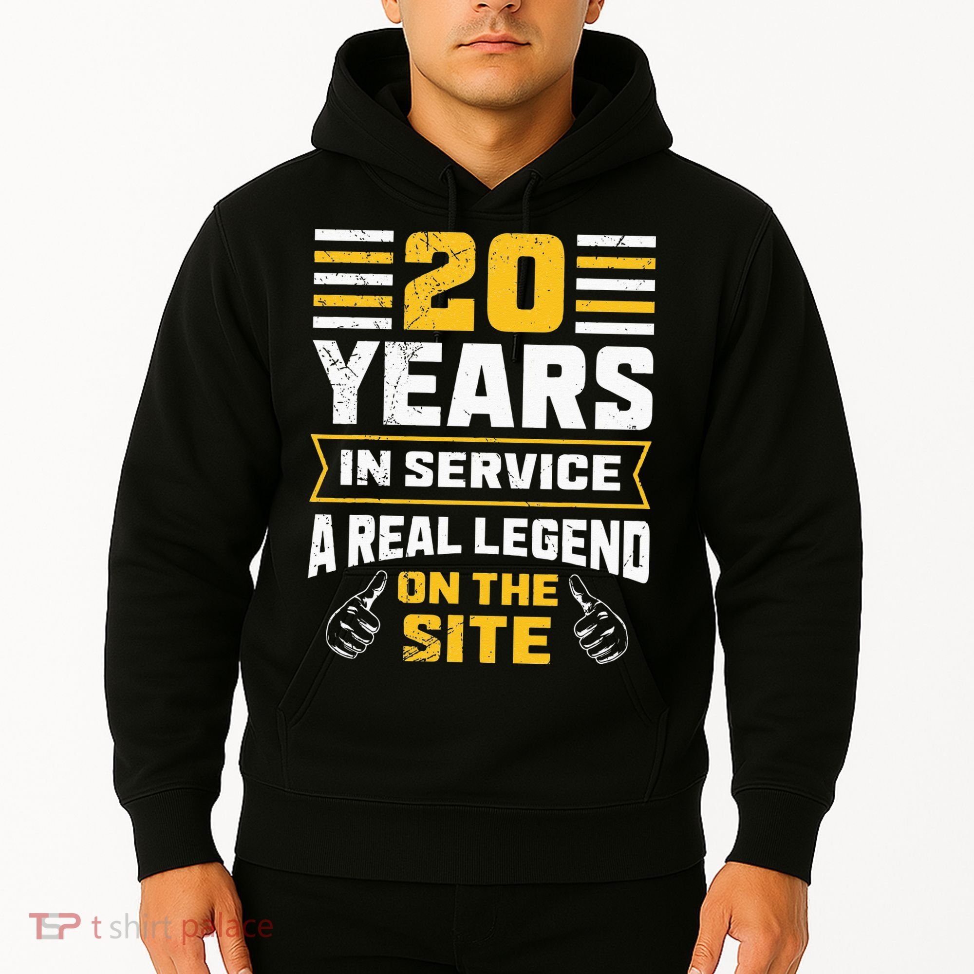Service anniversary 20 years work anniversary Hoodie