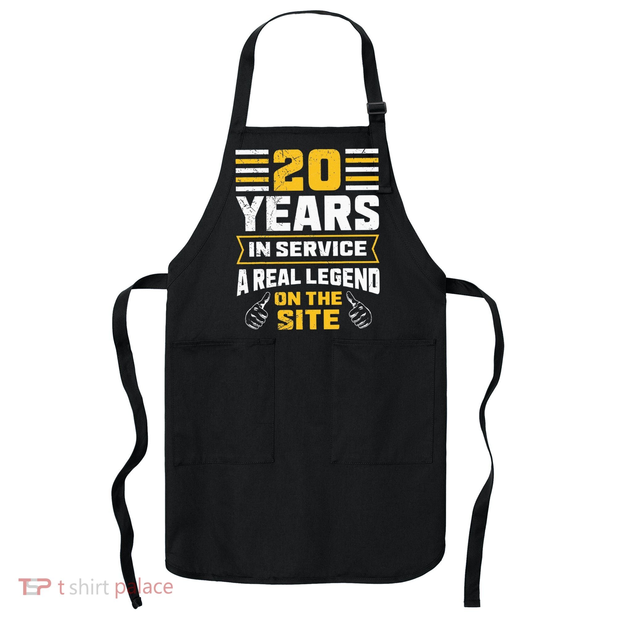 Service anniversary 20 years work anniversary Apron