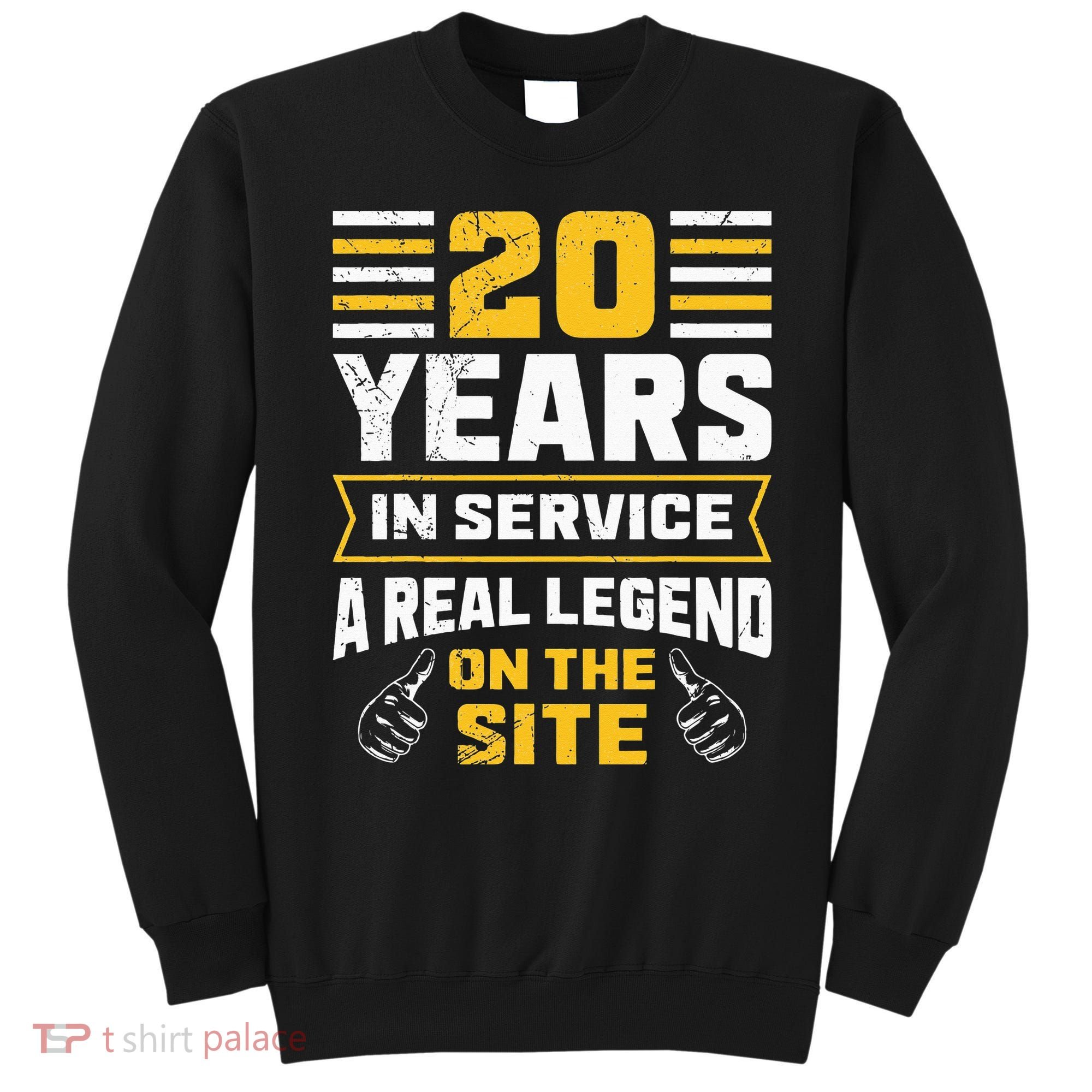 Service anniversary 20 years work anniversary Sweatshirt