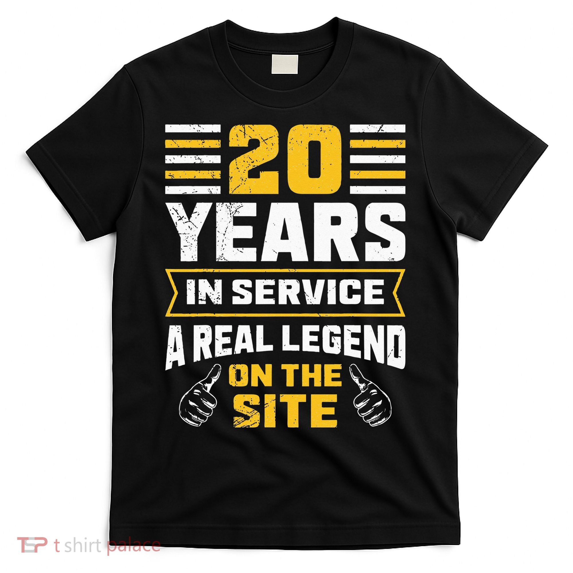Service anniversary 20 years work anniversary T-Shirt