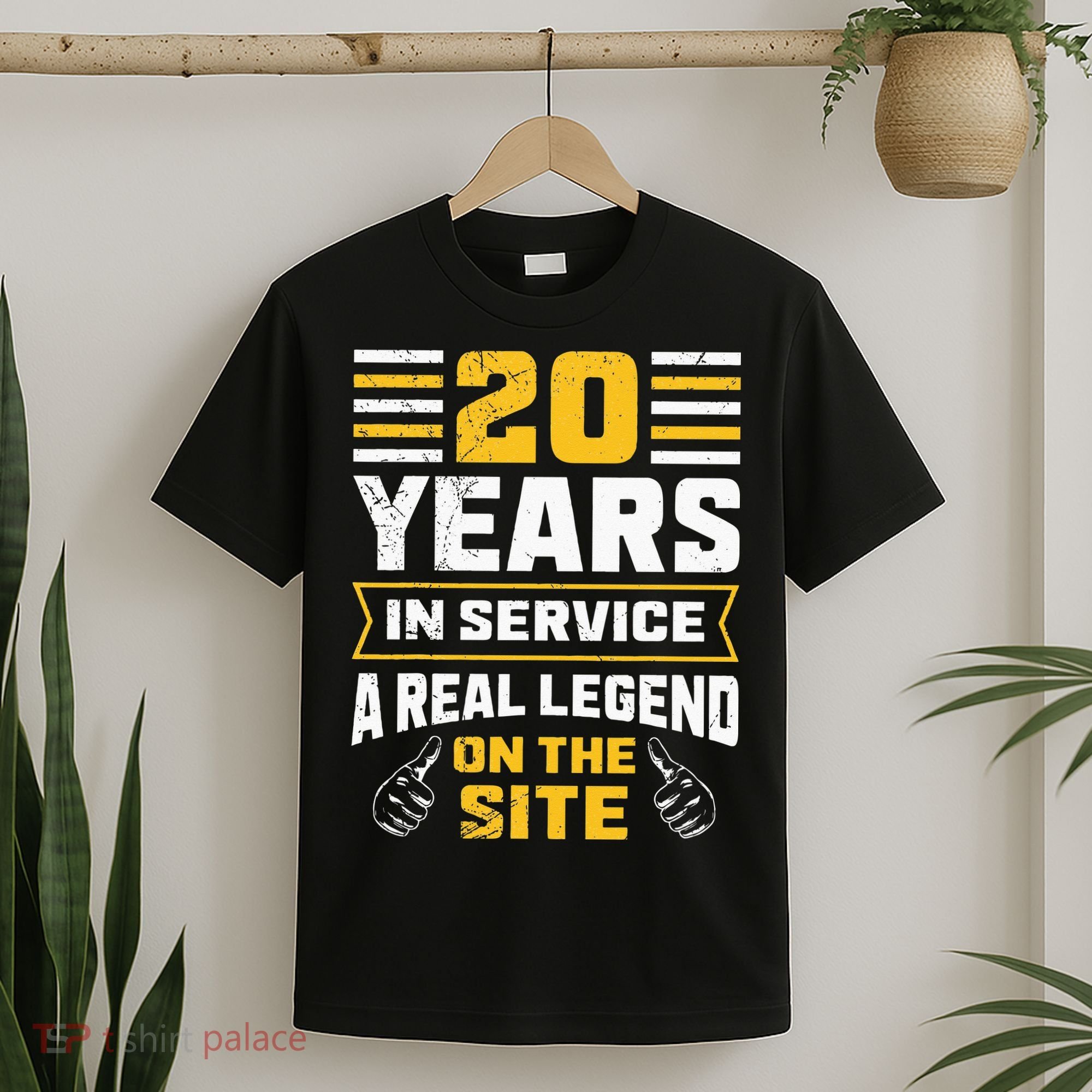 Service anniversary 20 years work anniversary T-Shirt