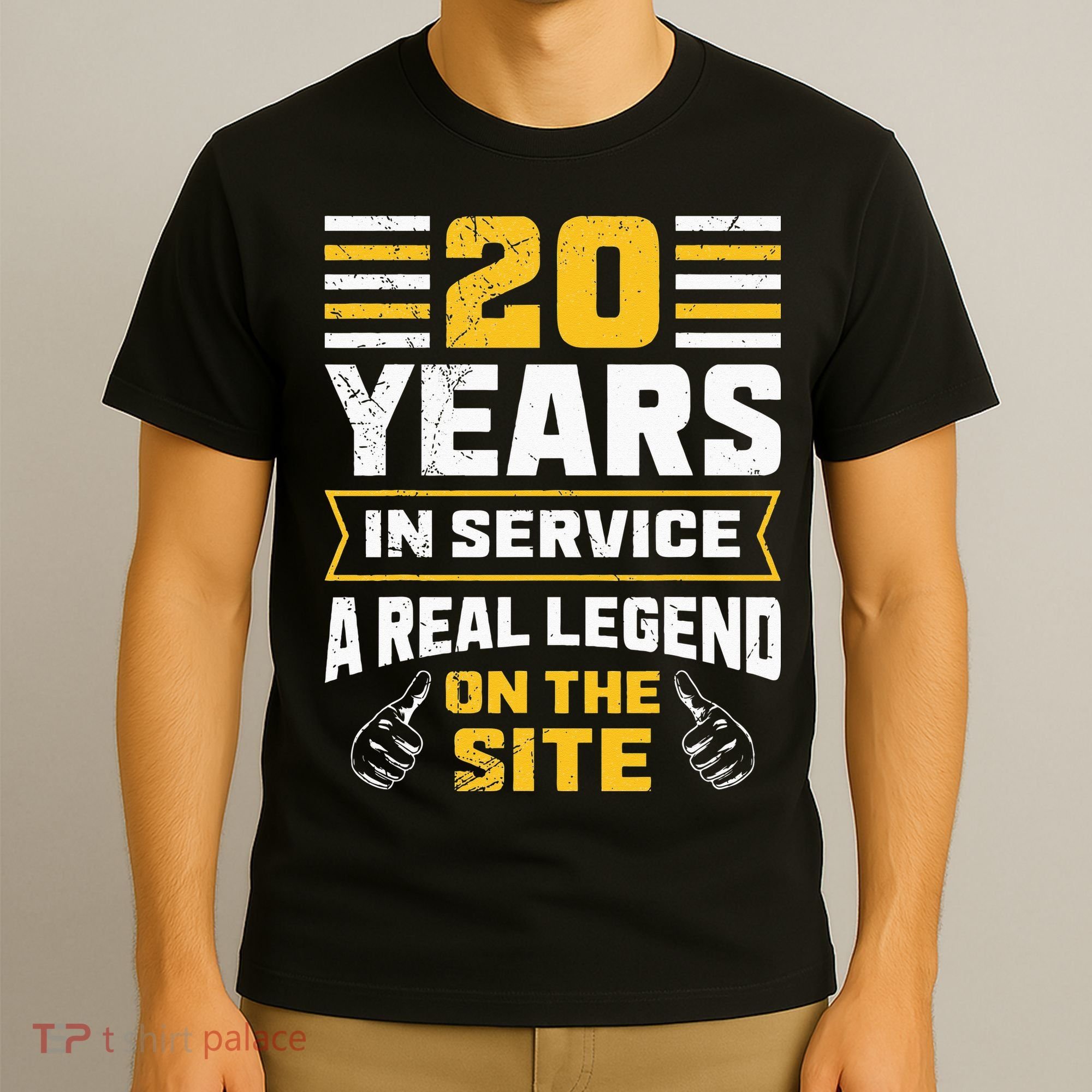 Service anniversary 20 years work anniversary T-Shirt