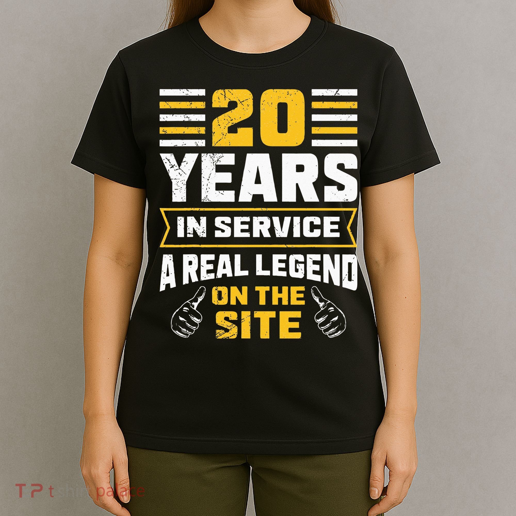 Service anniversary 20 years work anniversary T-Shirt