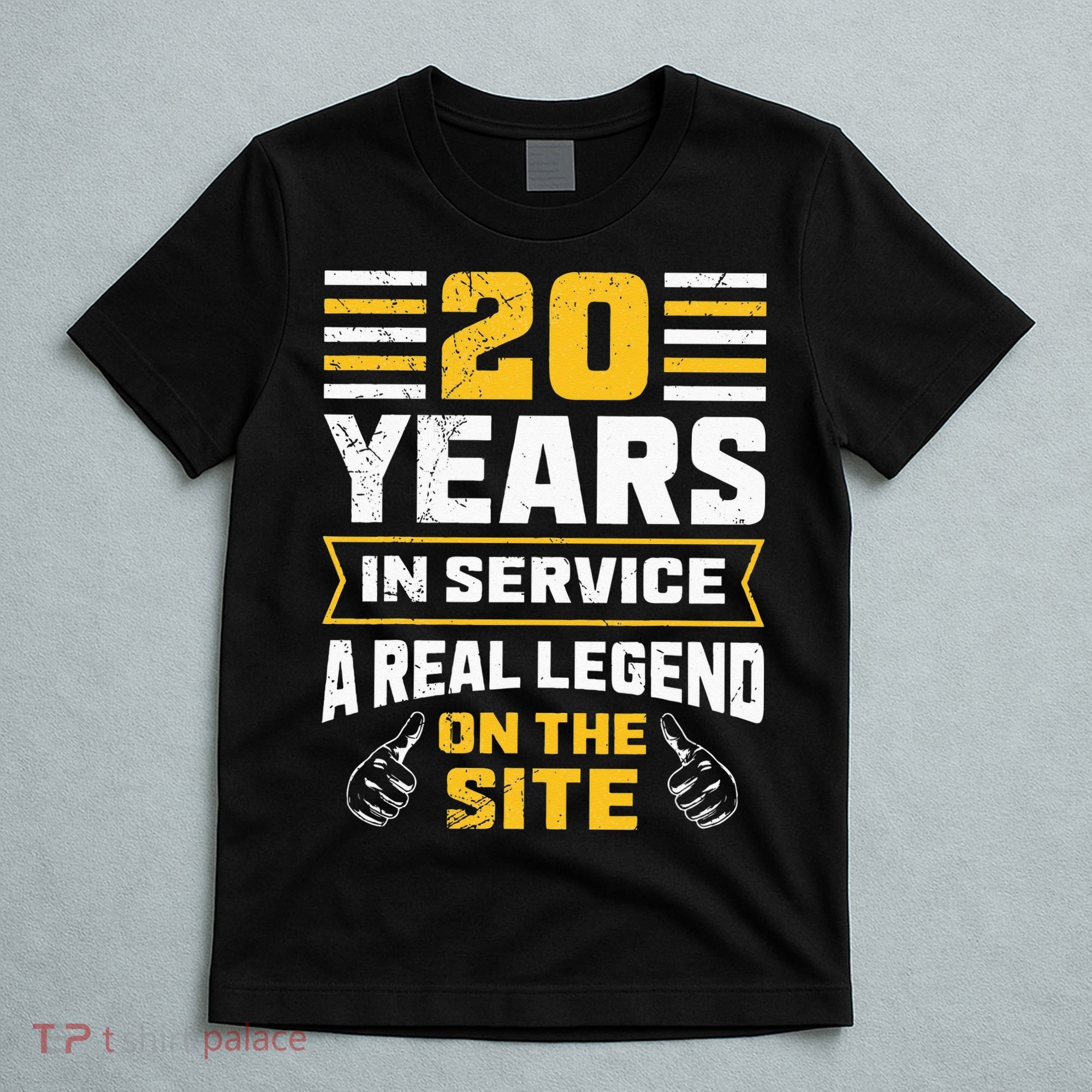 Service anniversary 20 years work anniversary T-Shirt
