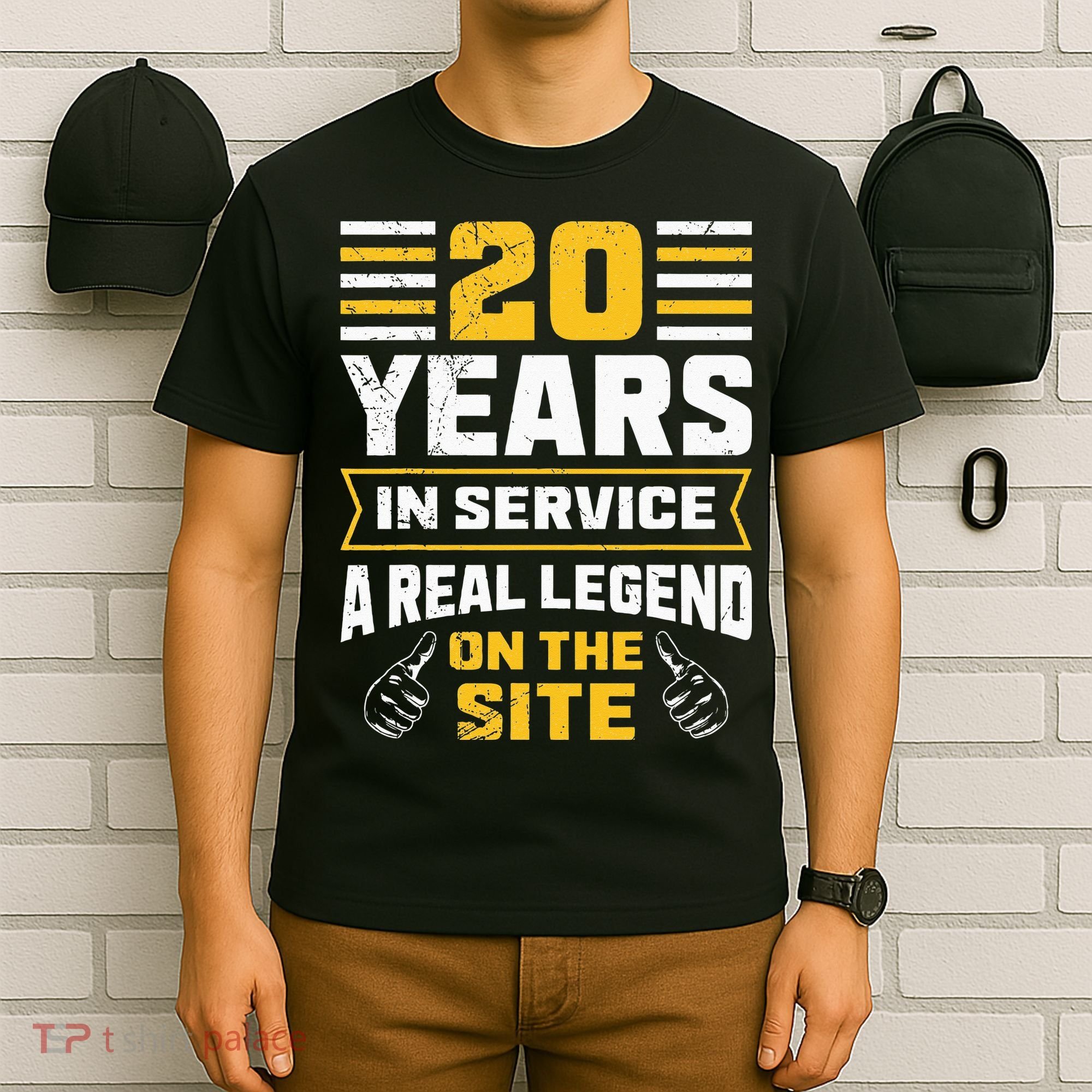 Service anniversary 20 years work anniversary T-Shirt