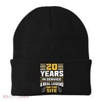 Service anniversary 20 years work anniversary Beanie thumb 0