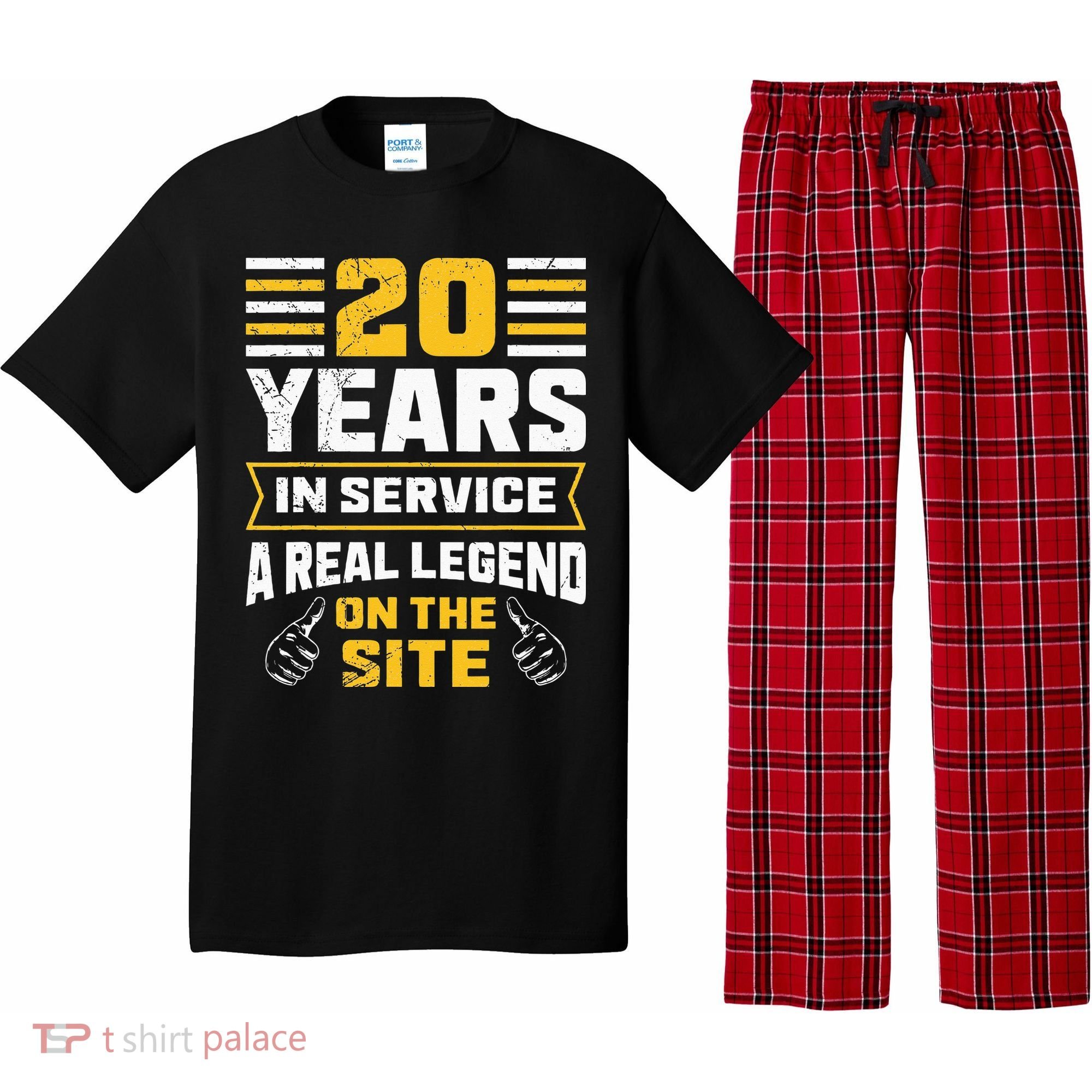 Service anniversary 20 years work anniversary Pajama Set