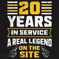 Service anniversary 20 years work anniversary Polo thumb 3