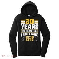 Service anniversary 20 years work anniversary Women's Hoodie thumb 0