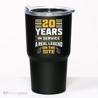 Service anniversary 20 years work anniversary Tumbler thumb 0