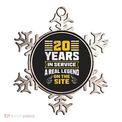 Service anniversary 20 years work anniversary Ornament