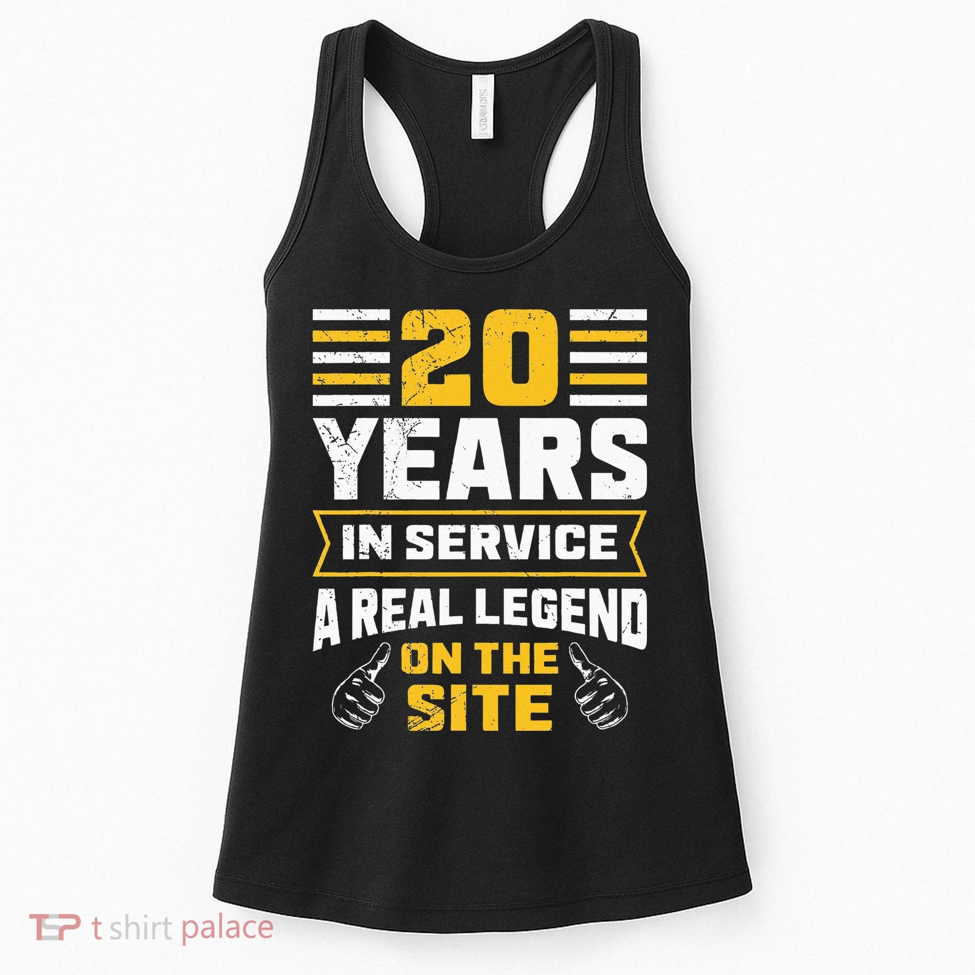Service anniversary 20 years work anniversary Women's Tank Top
