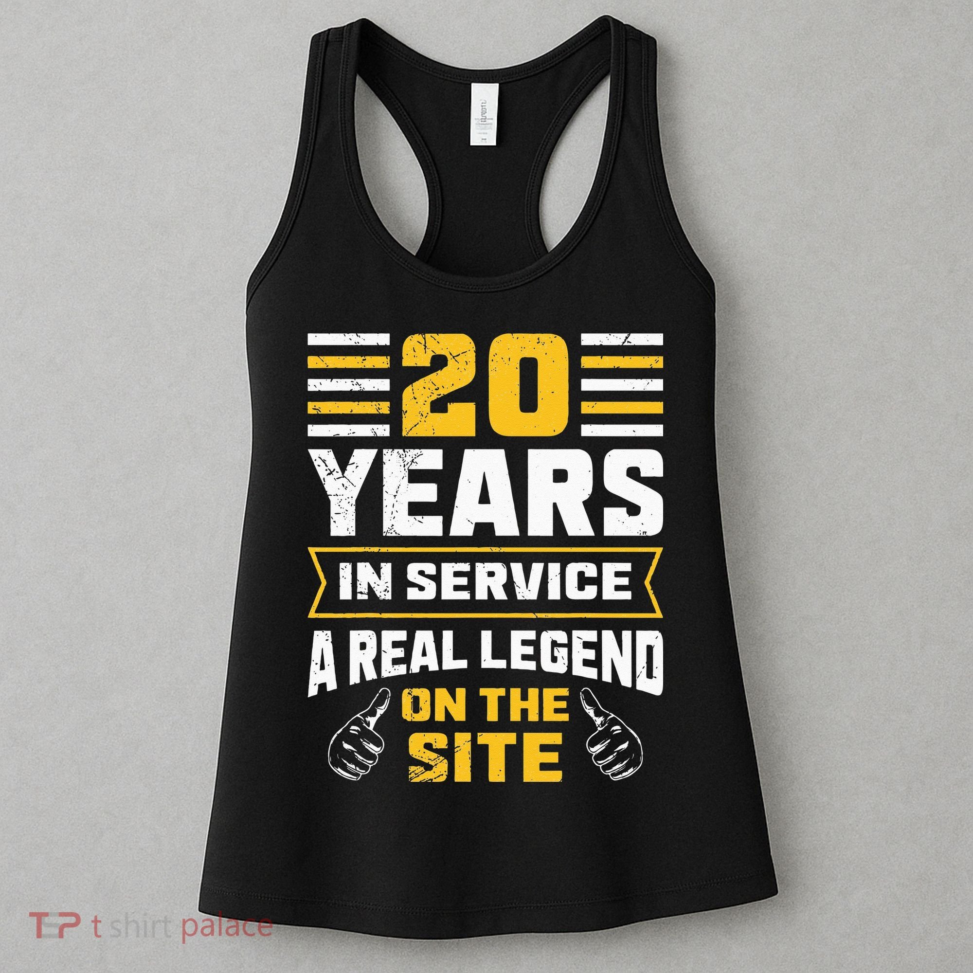 Service anniversary 20 years work anniversary Women's Tank Top