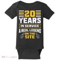 Service anniversary 20 years work anniversary Baby Bodysuit thumb 0