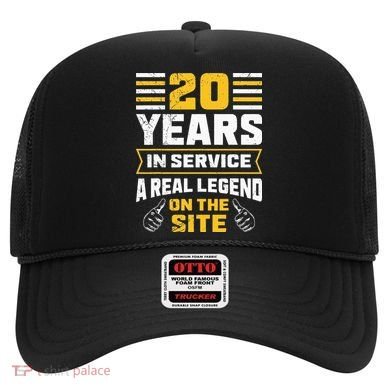 Service anniversary 20 years work anniversary Hat