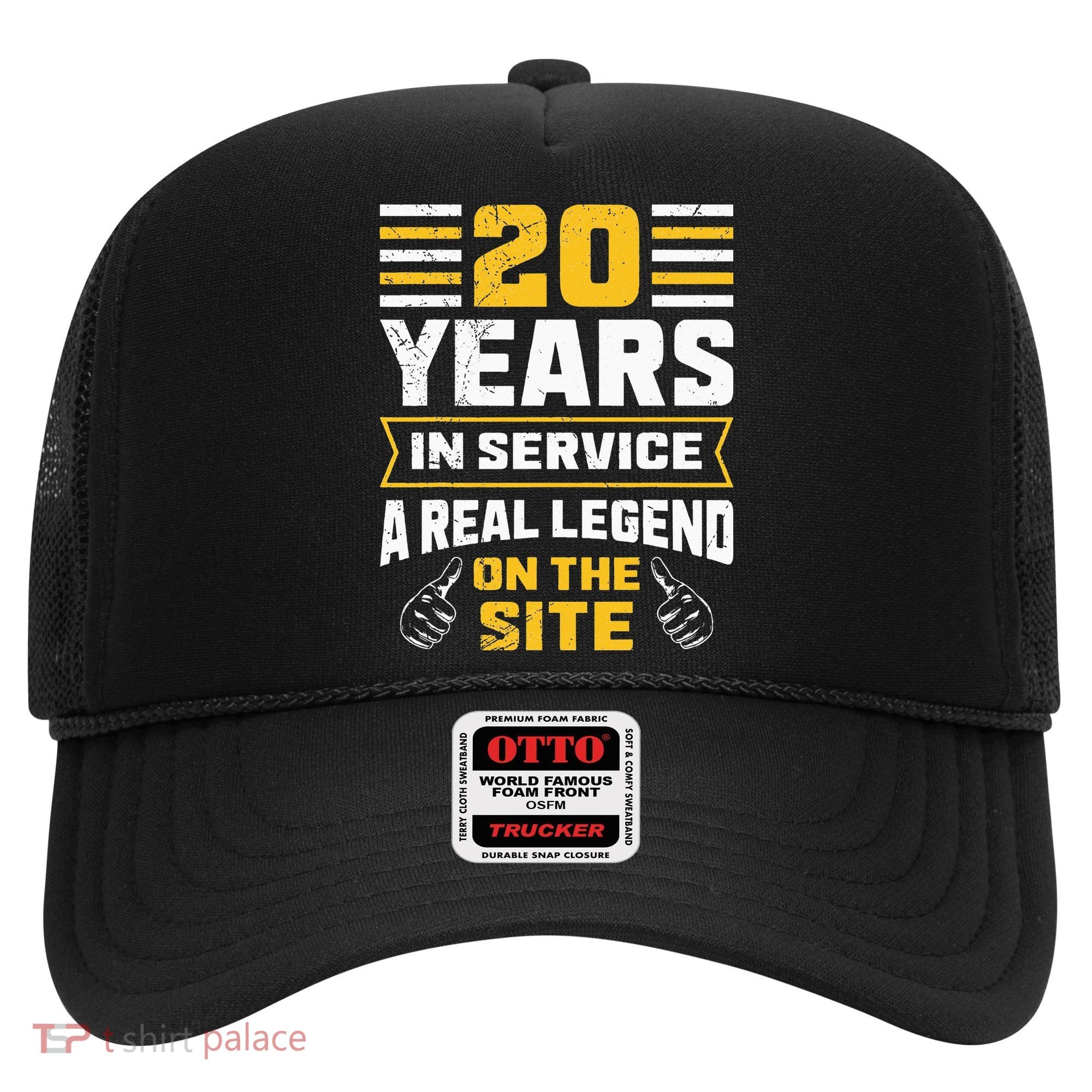 Service anniversary 20 years work anniversary Hat