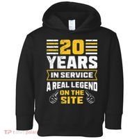 Service anniversary 20 years work anniversary Toddler Hoodie thumb 0