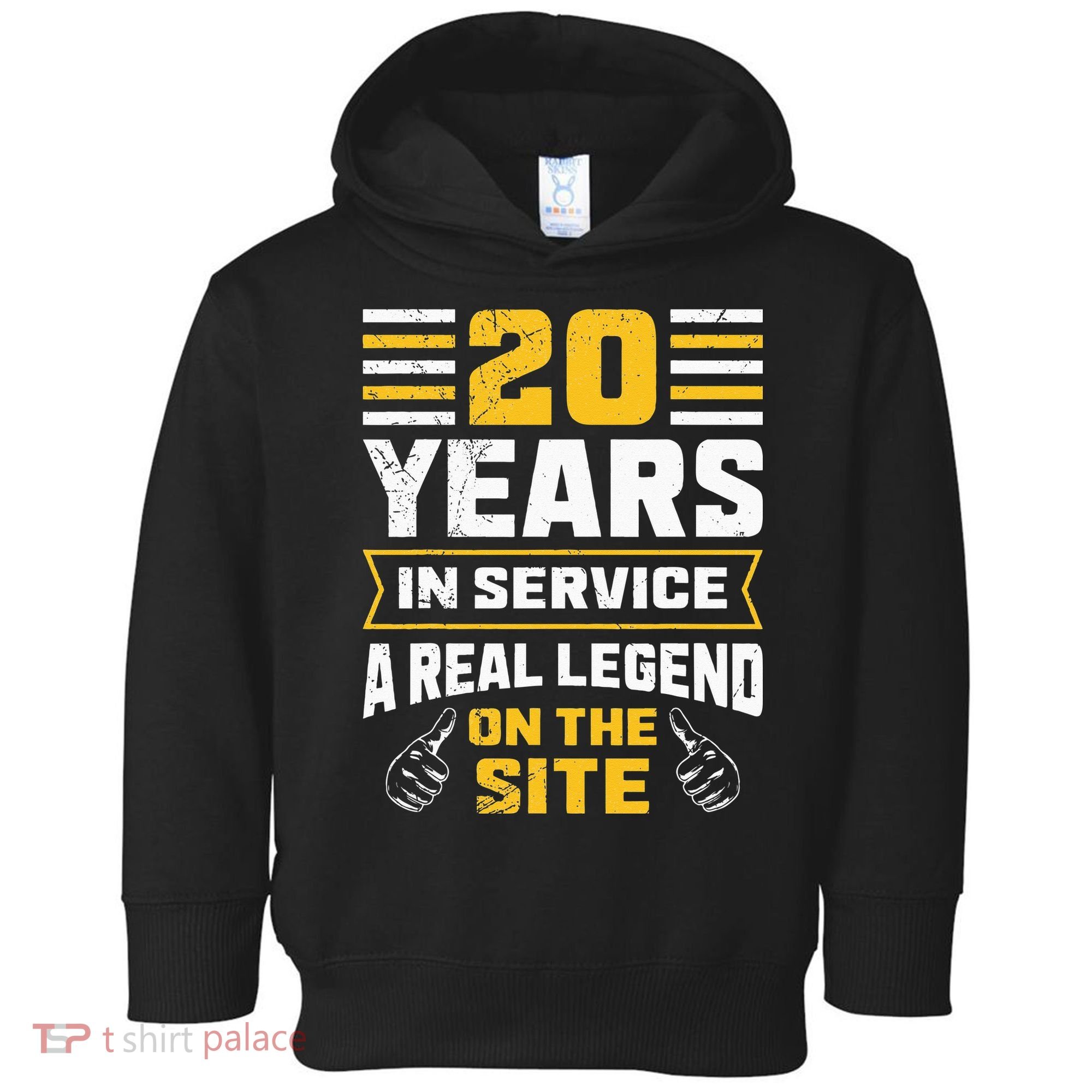 Service anniversary 20 years work anniversary Toddler Hoodie