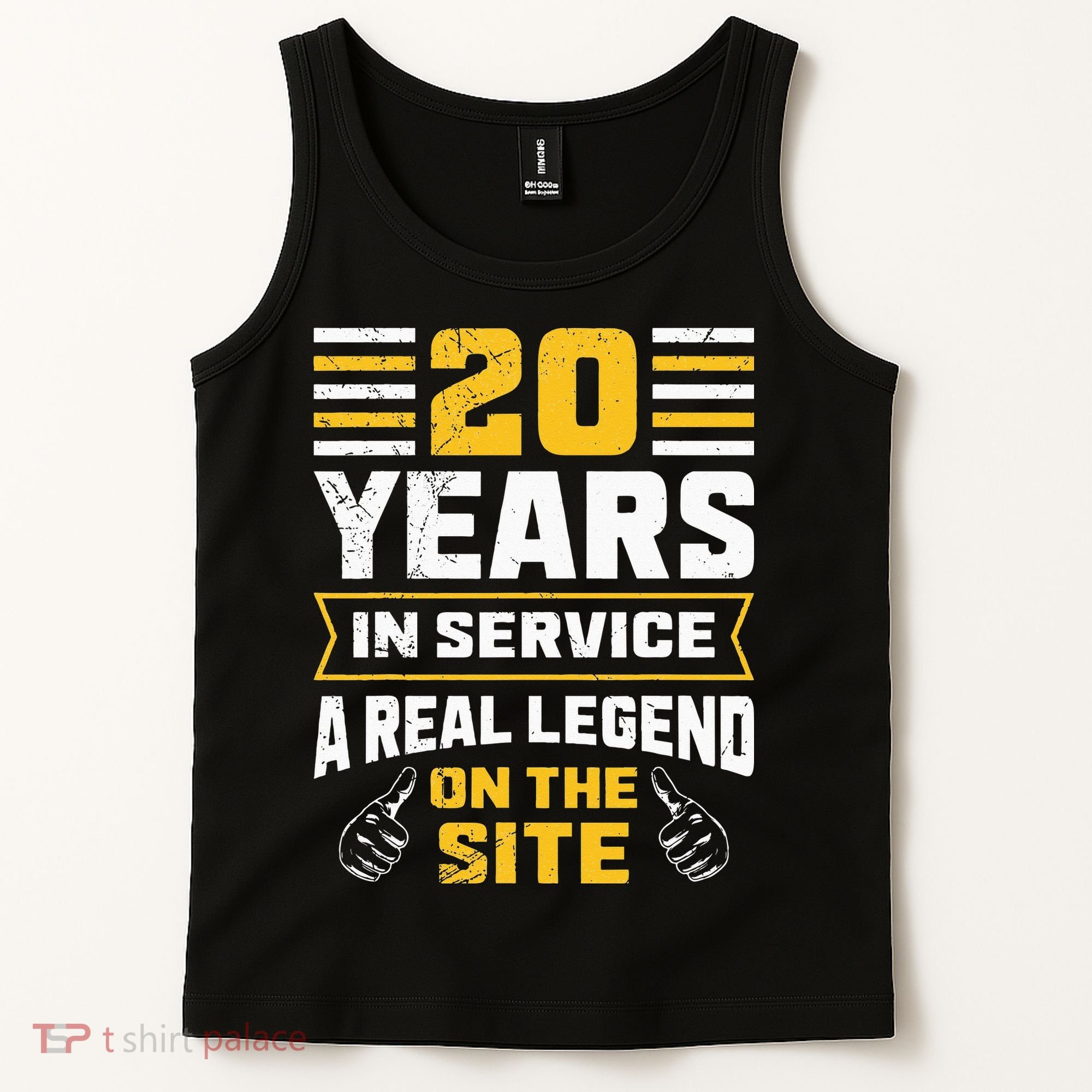 Service anniversary 20 years work anniversary Tank Top