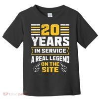 Service anniversary 20 years work anniversary Toddler T-Shirt thumb 0