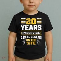 Service anniversary 20 years work anniversary Toddler T-Shirt thumb 2