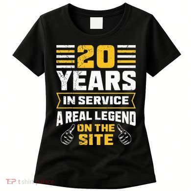 Service anniversary 20 years work anniversary Women's T-Shirt