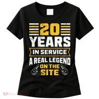 Service anniversary 20 years work anniversary Women's T-Shirt thumb 0