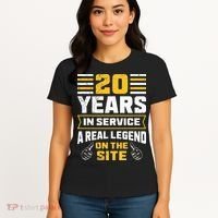 Service anniversary 20 years work anniversary Women's T-Shirt thumb 4