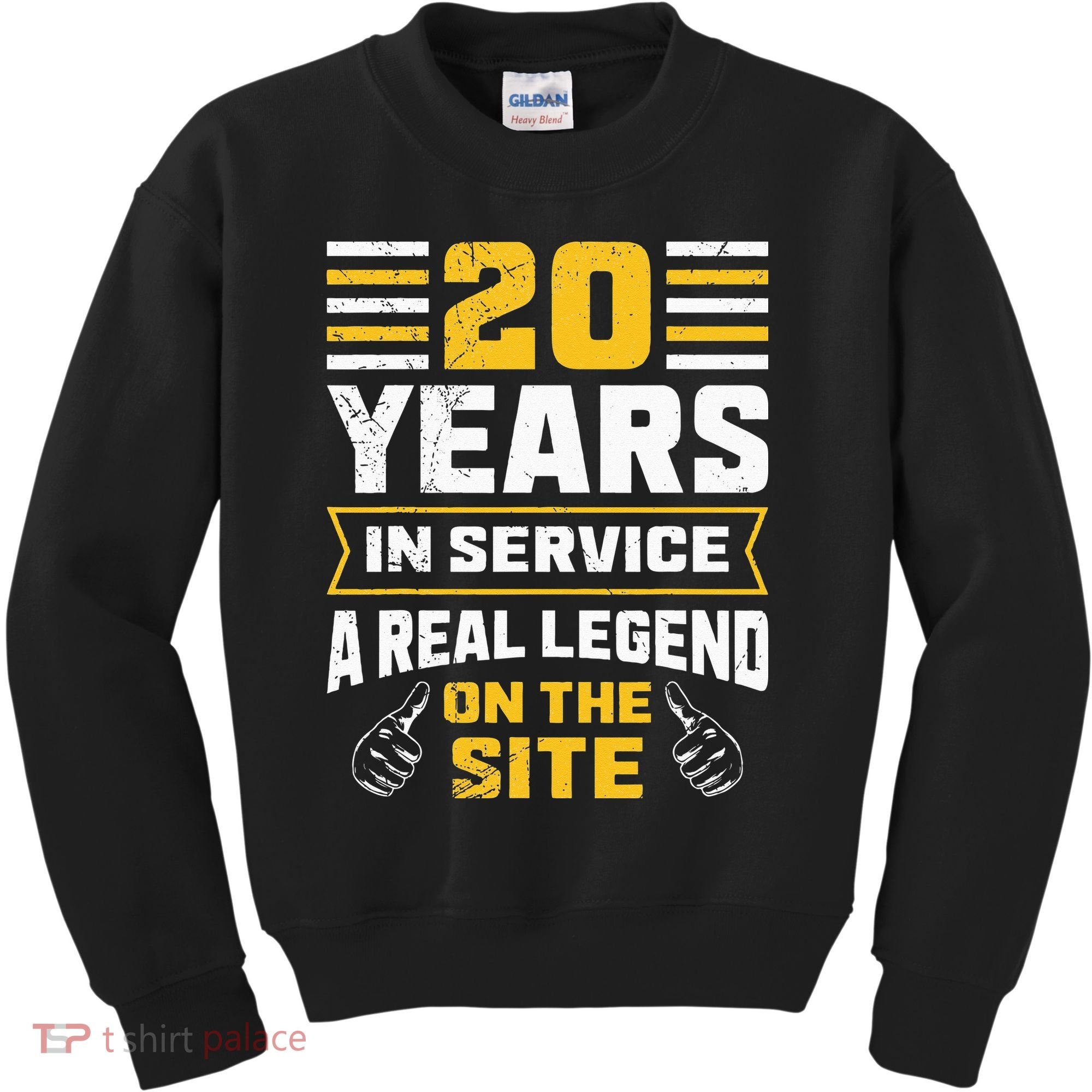 Service anniversary 20 years work anniversary Kids Sweatshirt