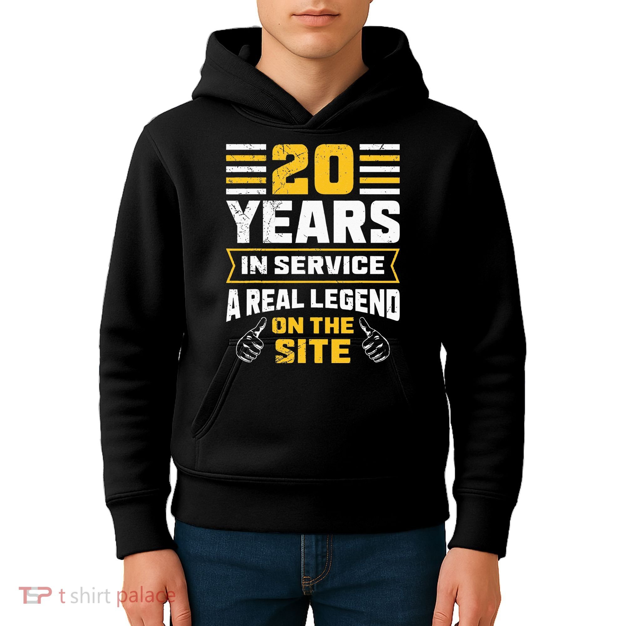 Service anniversary 20 years work anniversary Kids Hoodie