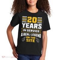 Service anniversary 20 years work anniversary Kids T-Shirt thumb 2