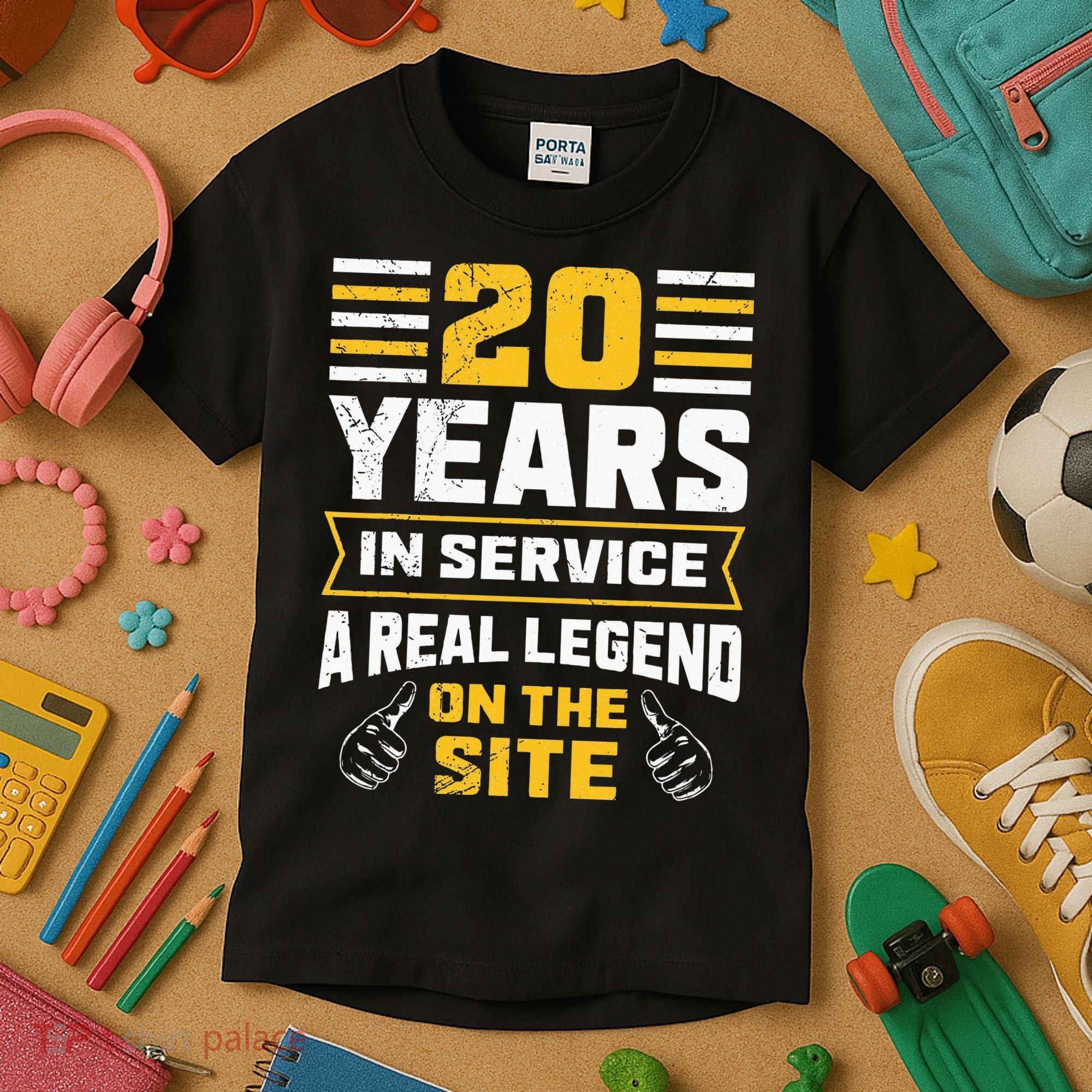 Service anniversary 20 years work anniversary Kids T-Shirt