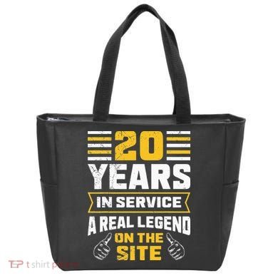 Service anniversary 20 years work anniversary Tote Bag
