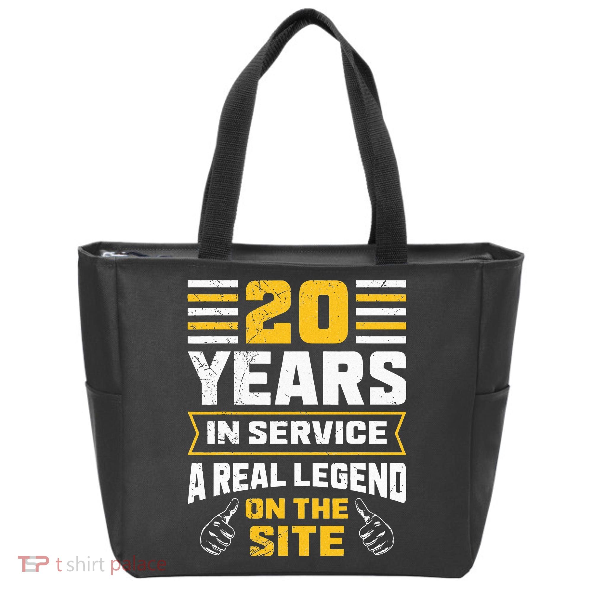 Service anniversary 20 years work anniversary Tote Bag