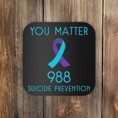 Suicide Awareness 988 Suicide Prevention 988 Coaster