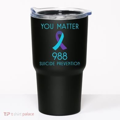 Suicide Awareness 988 Suicide Prevention 988 Tumbler