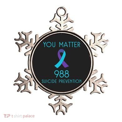 Suicide Awareness 988 Suicide Prevention 988 Ornament