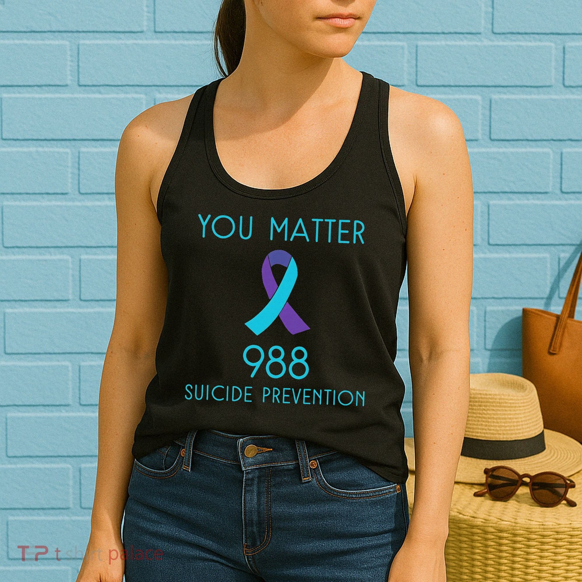 Suicide Awareness 988 Suicide Prevention 988 Women's Tank Top