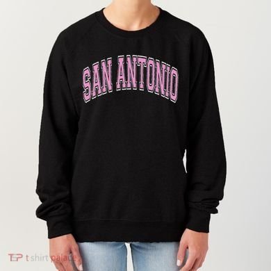 San Antonio Arched Text Women's Sweatshirt
