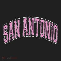 San Antonio Arched Text Women's Sweatshirt thumb 2