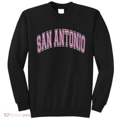 San Antonio Arched Text Sweatshirt