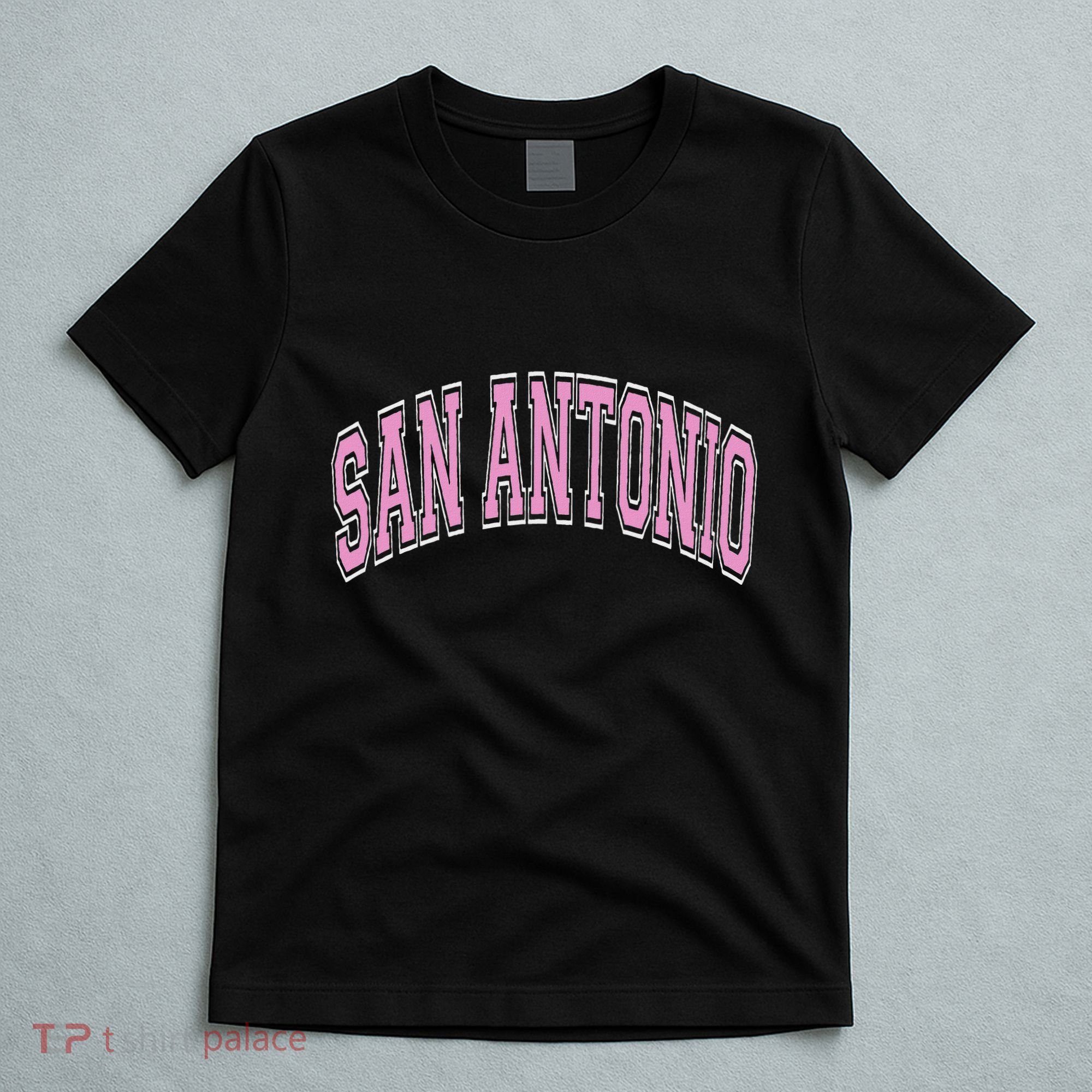 San Antonio Arched Text T-Shirt