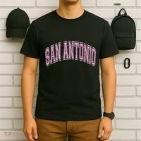 San Antonio Arched Text T-Shirt thumb 6