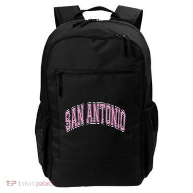 San Antonio Arched Text Backpack