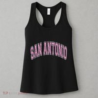 San Antonio Arched Text Women's Tank Top thumb 3