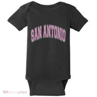 San Antonio Arched Text Baby Bodysuit thumb 0
